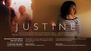 Justine, by Pratap Rughani