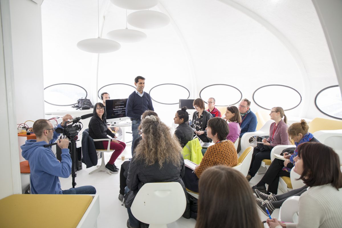 Learning & Teaching Day, UAL 2017, presentation on Documentary Ethics at Futuro House